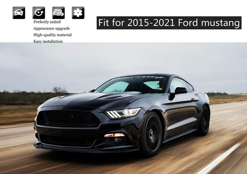 KDFUHRUI Steering Wheel Cover Trim for Ford Mustang Accessories 2015 2016 2017 2018 2019 2020 2021 2022 2023 - Image 5